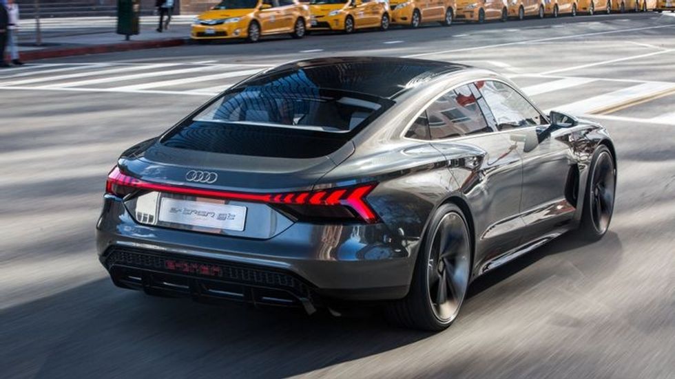 2021 Audi E Tron GT Rear
