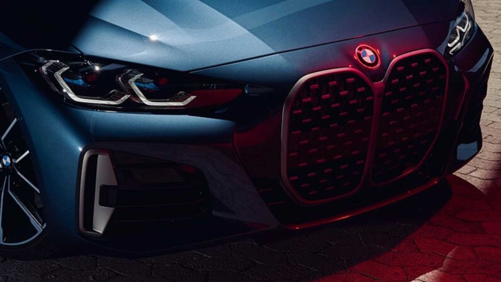 2021 bmw 4 series coupe without front license plates 1
