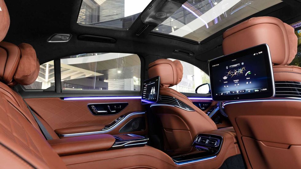 2021 mercedes benz s class interior 2