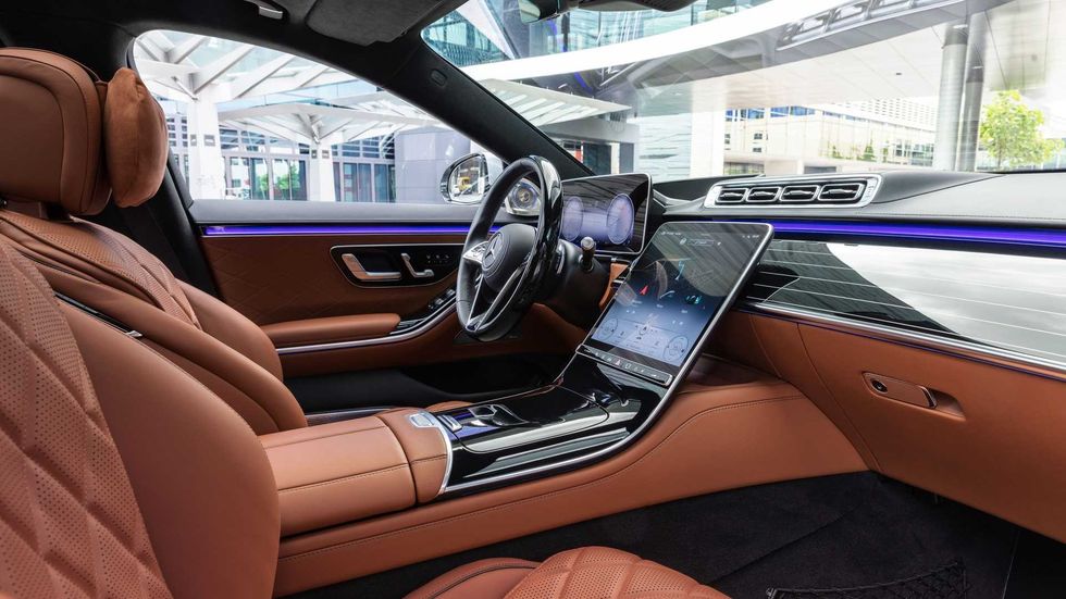 2021 mercedes benz s class interior