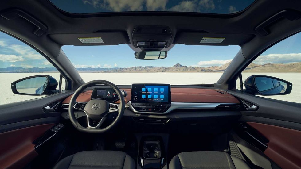 2021 volkswagen id.4 dash