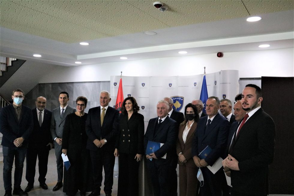 2022 01 25 Musliu e Naco zotohen per rritjen e bashkepunimit dhe shkembimin e pervojave ne sektorin e sigurise 1 scaled