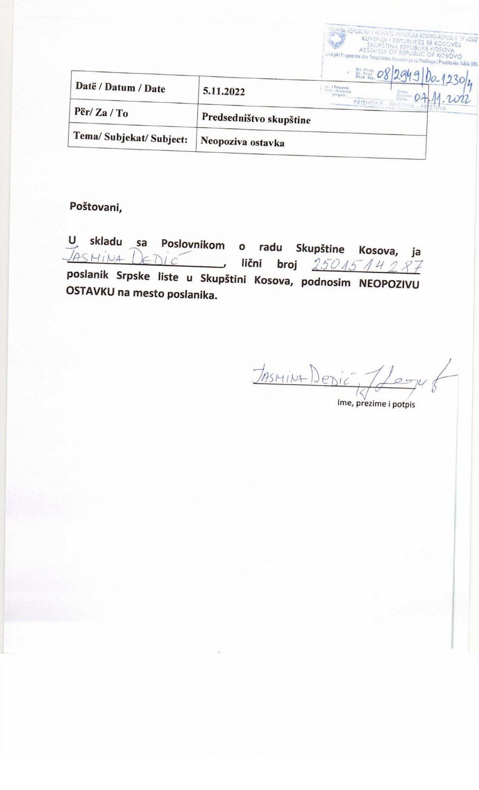 2022 11 07 Lista Doreheqjet Jasmina Dedic E6gJ5TyWn5 scaled