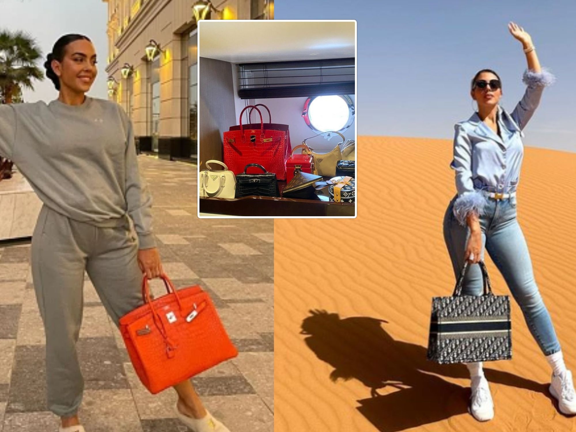 Georgina Rodriguez's impressive collection of bags, the most expensive costs 29 thousand euros - Telegrafi