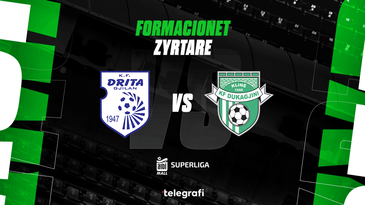 Drita kërkon të rikthehet te fitorja, Dukagjini për këndellje - formacionet zyrtare Drita kërkon të rikthehet te fitorja, Dukagjini për këndellje - formacionet zyrtare