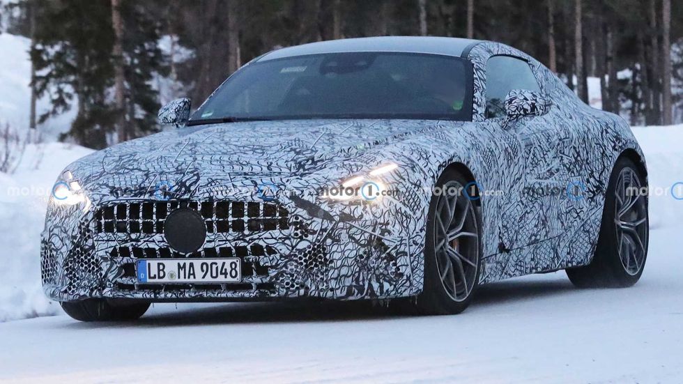 2023 mercedes amg gt coupe 55 63 spy photo
