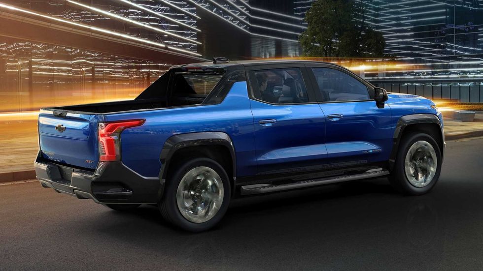 2024 chevrolet silverado ev rst exterior side view