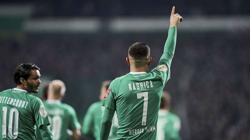 2100029664 milot rashica werder bremen dfb pokal jubel heidenheim rekord 1bjpGUQa7