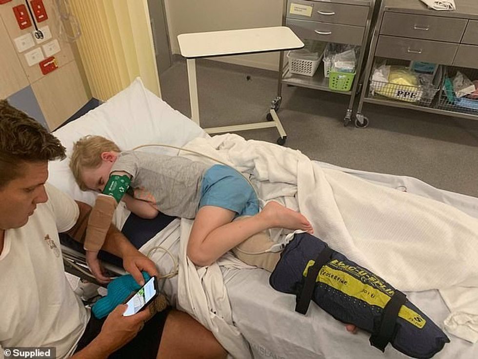 22496162 7819939 Clifford was rushed to Mackay Hospital where he remained overnig a 4 1577058836839