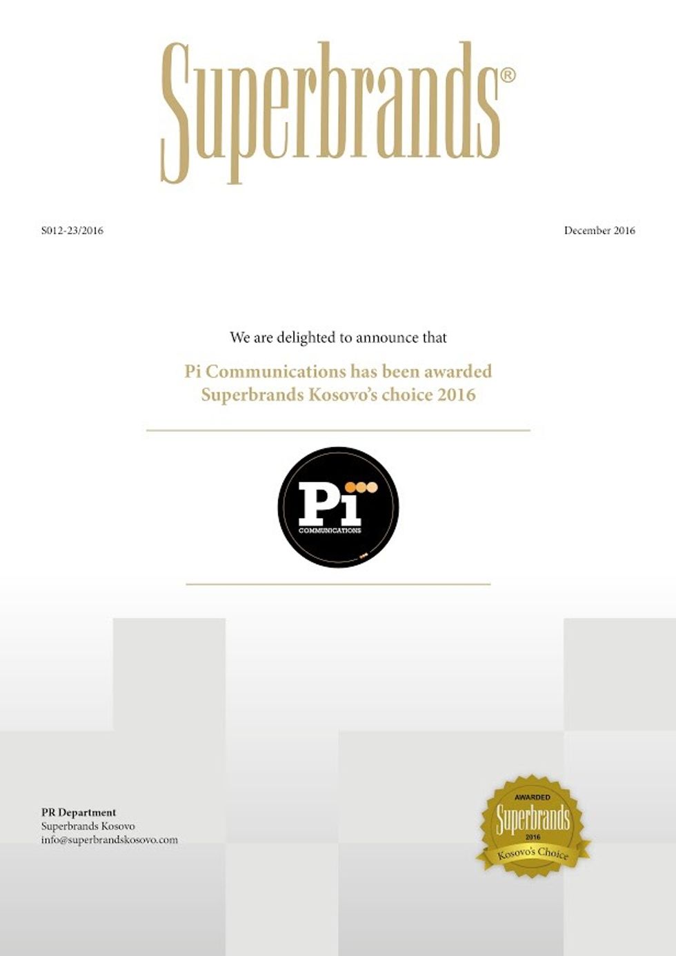 23.PI COMMUNICATIONS