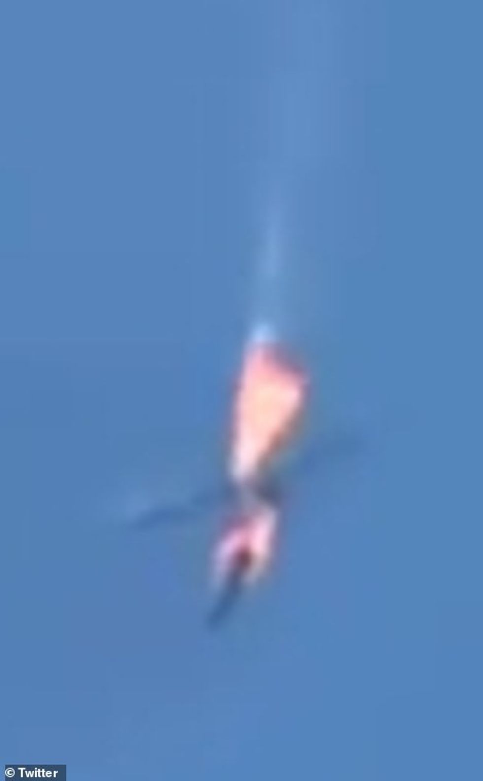 25393674 8062327 One of the planes falling out of the sky after it was shot by Tu m 81 1583079540874