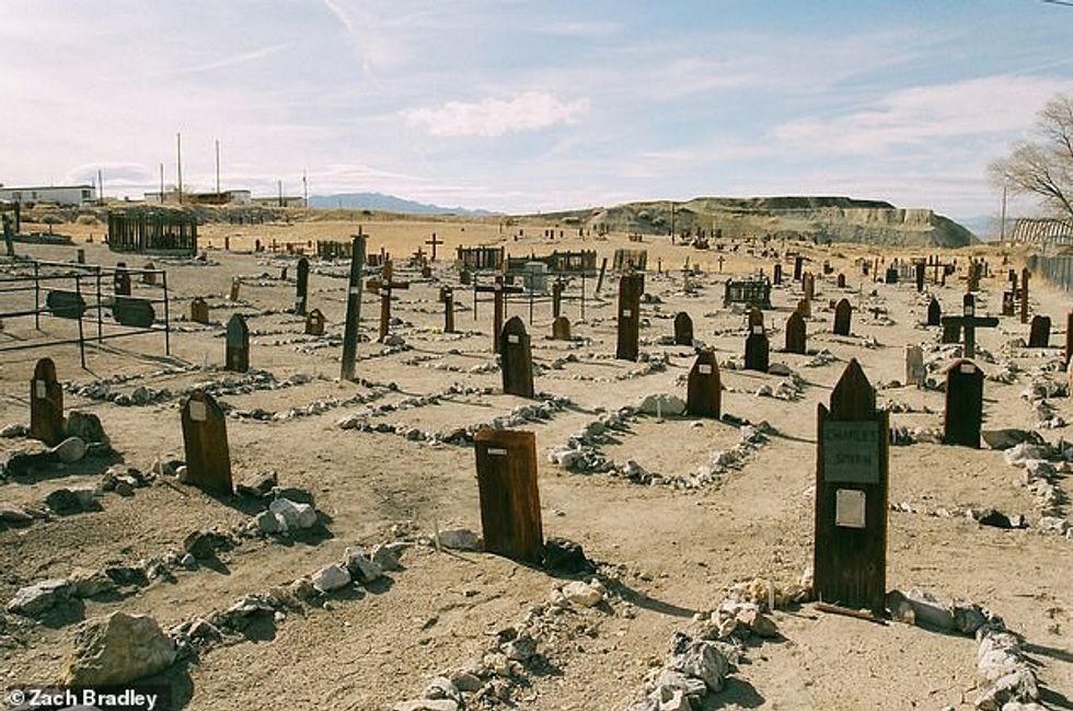 25627046 8083141 The Old Tonopah Cemetery in the small town of Tonopah Nevada The a 7 1583761942711
