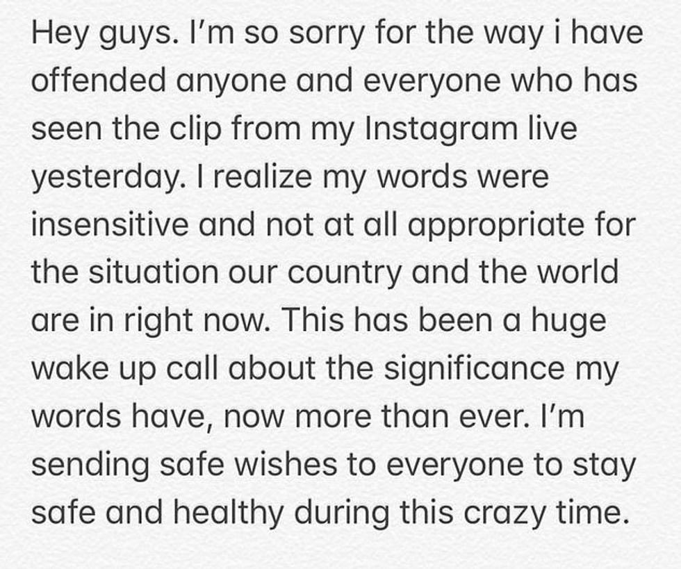 26093338 8123157 Hudgens also posted the statement above on Twitter Tuesday a 2 1584518288615