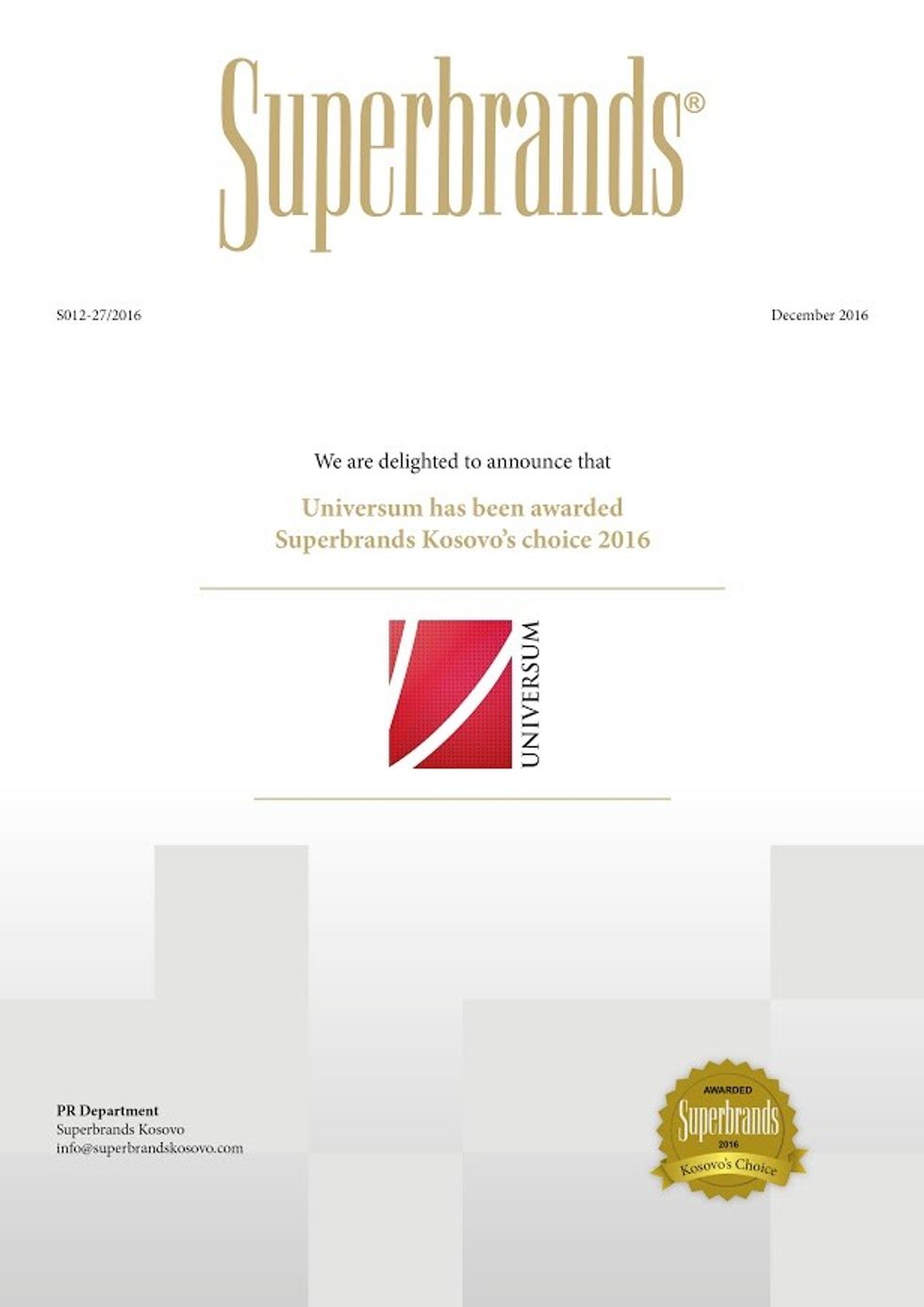 27.UNIVERSUM