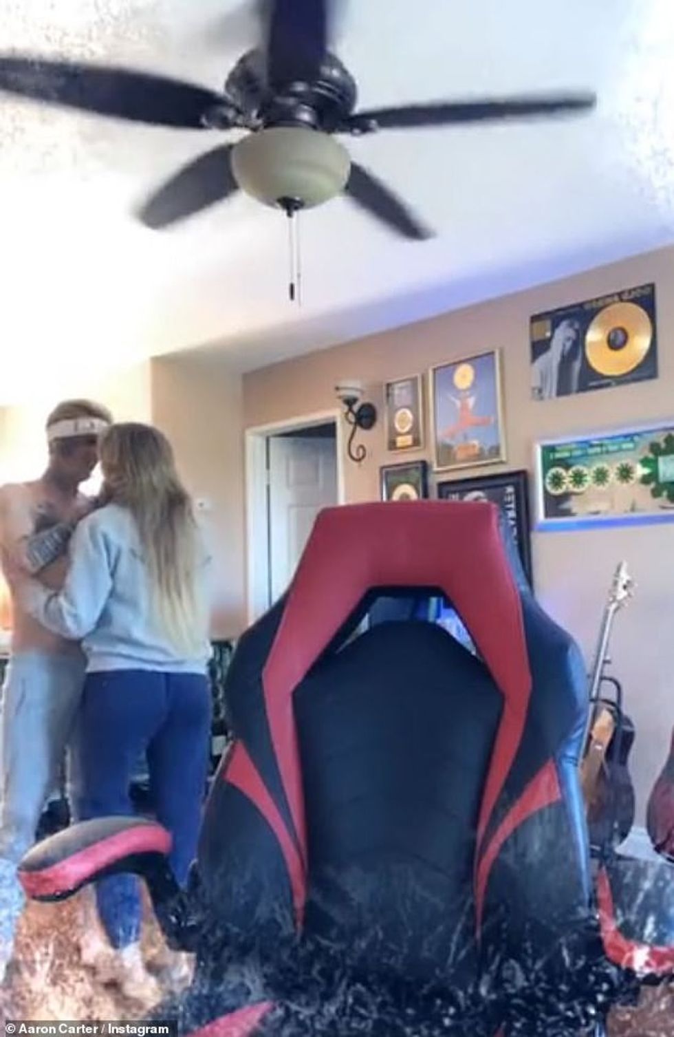 27489768 8243633 Pregnancy news Aaron made the announcement on Instagram Live fro a 96 1587527992677