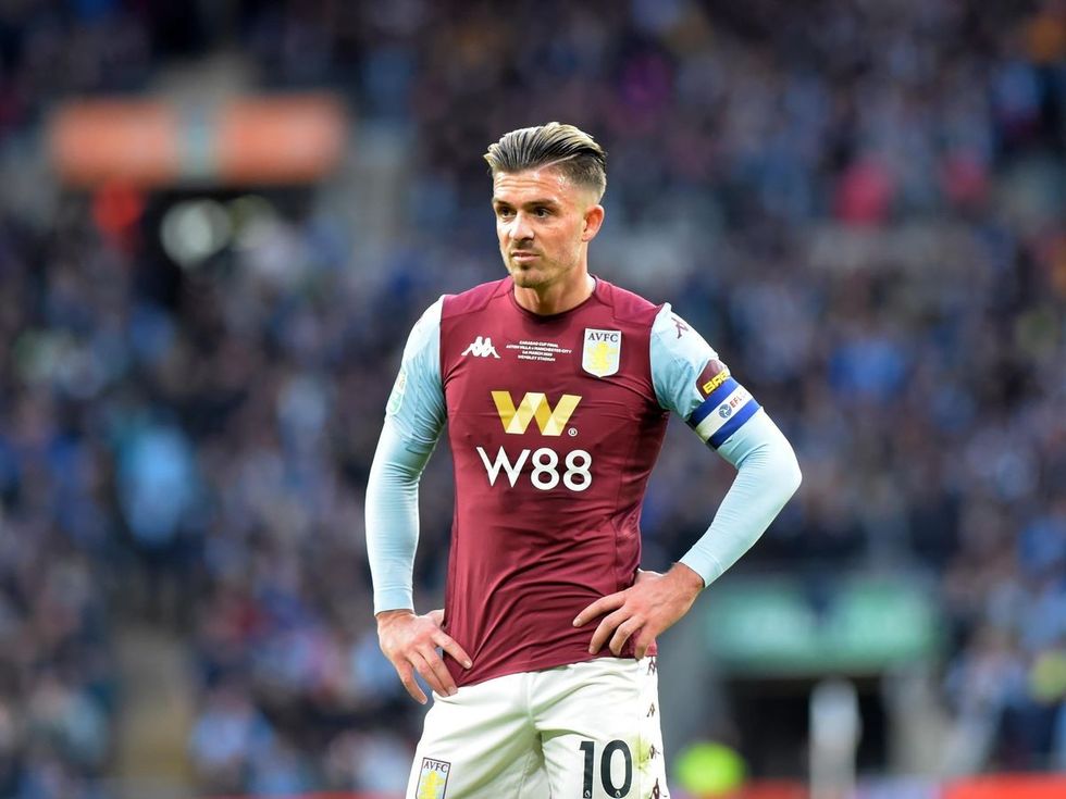 3 Aston Villa v Manchester City in the Carabao Cup final at Wembley Stadium London with Jack Grealish