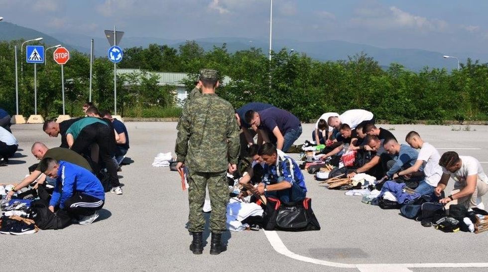 3. Rekrutët e rinj të FSK së fillojnë trajnimin bazik në Ferizaj
