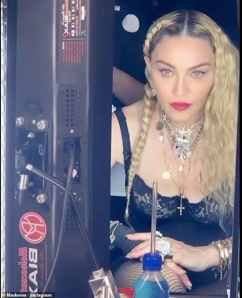 31539504 0 Tease Madonna has shared a cryptic video on her Instagram page t a 3 1596524383273