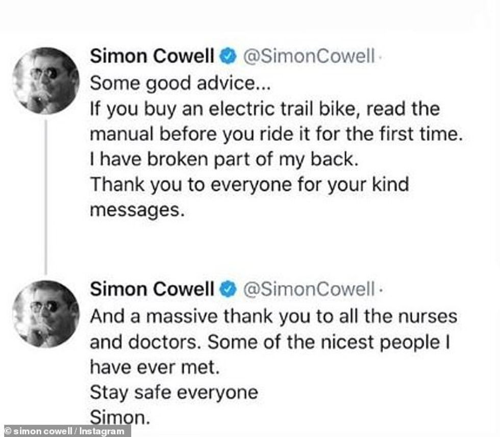 31761798 8610795 From his hospital bed Simon Cowell made his first public comment m 7 1597035947620