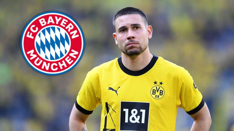 31891441 noch bvb profi raphael guerreiro mit dem wappen des fc bayern 2fea