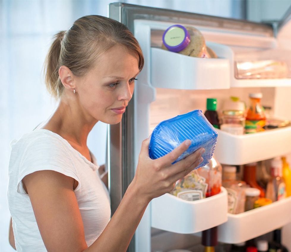 32651195 Woman Fridge