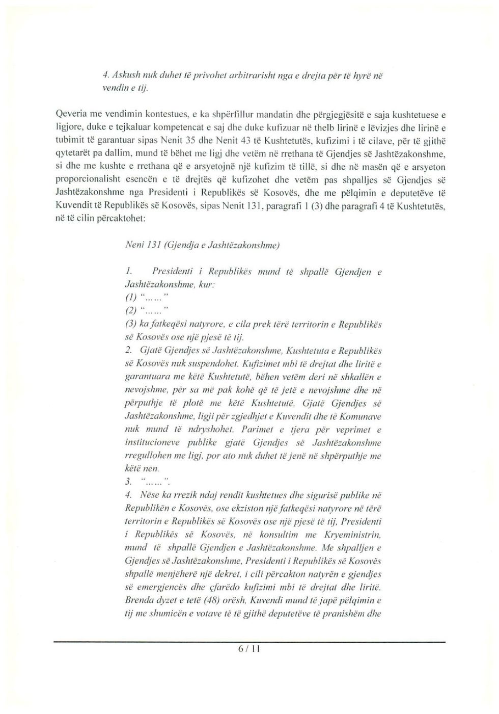 332 Kerkese Gjykates Kushtetuese te Republikese se Kosoves page 0006