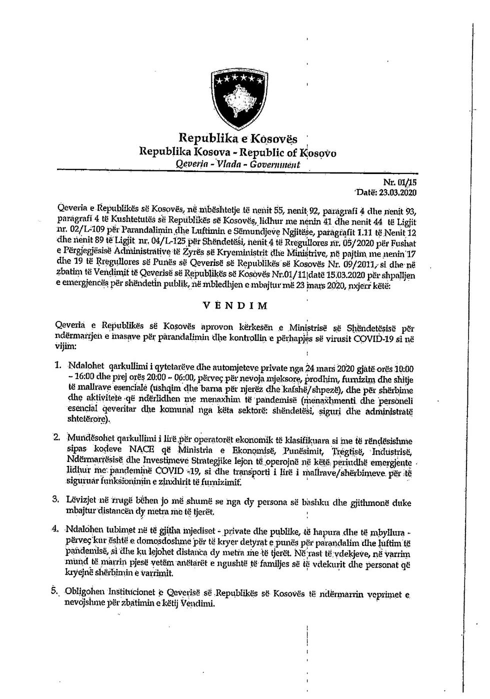 332 Kerkese Gjykates Kushtetuese te Republikese se Kosoves page 0012