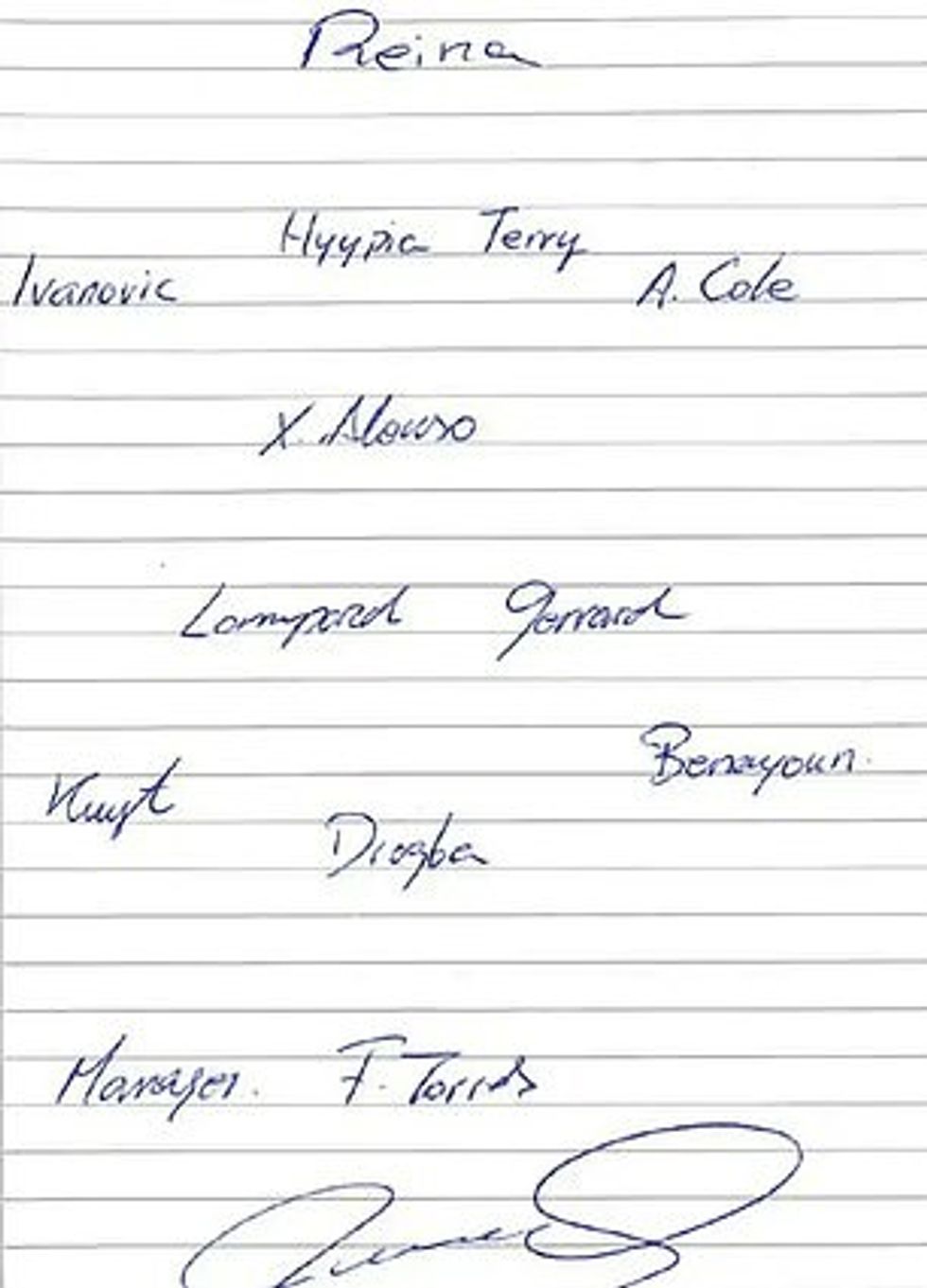 33430298 8755021 The handwritten note that Torres wrote his dream team on a 19 1600681843139