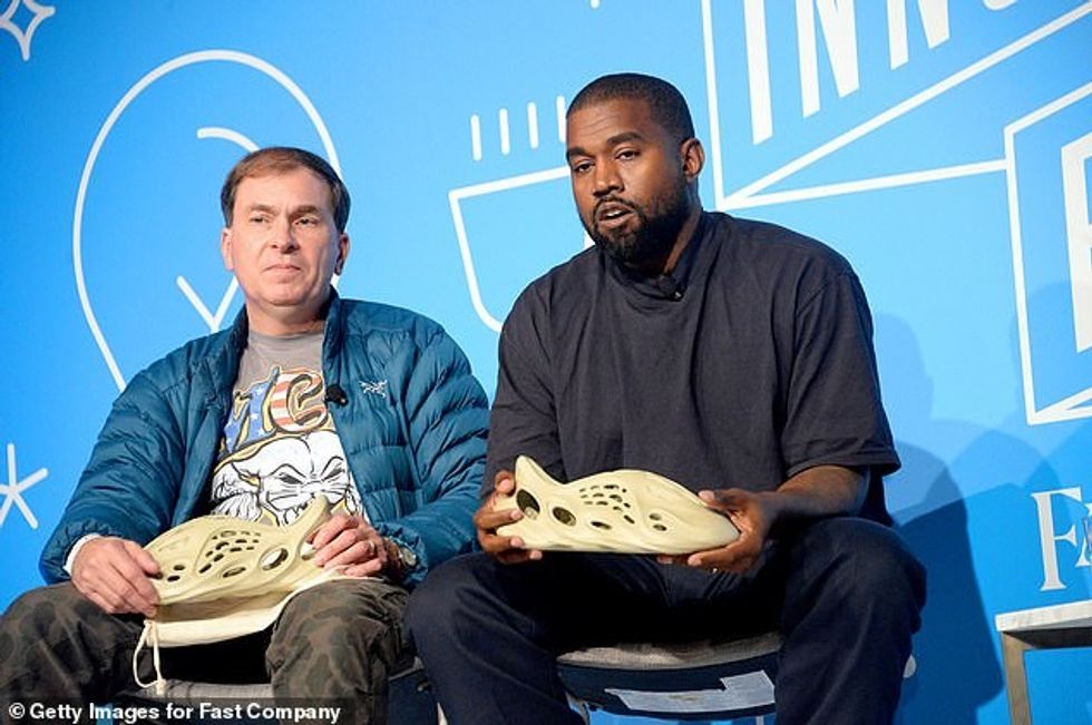 33584156 11288905 Kanye West pictured here signaled that he s done with Adidas He m 73 1665085528353