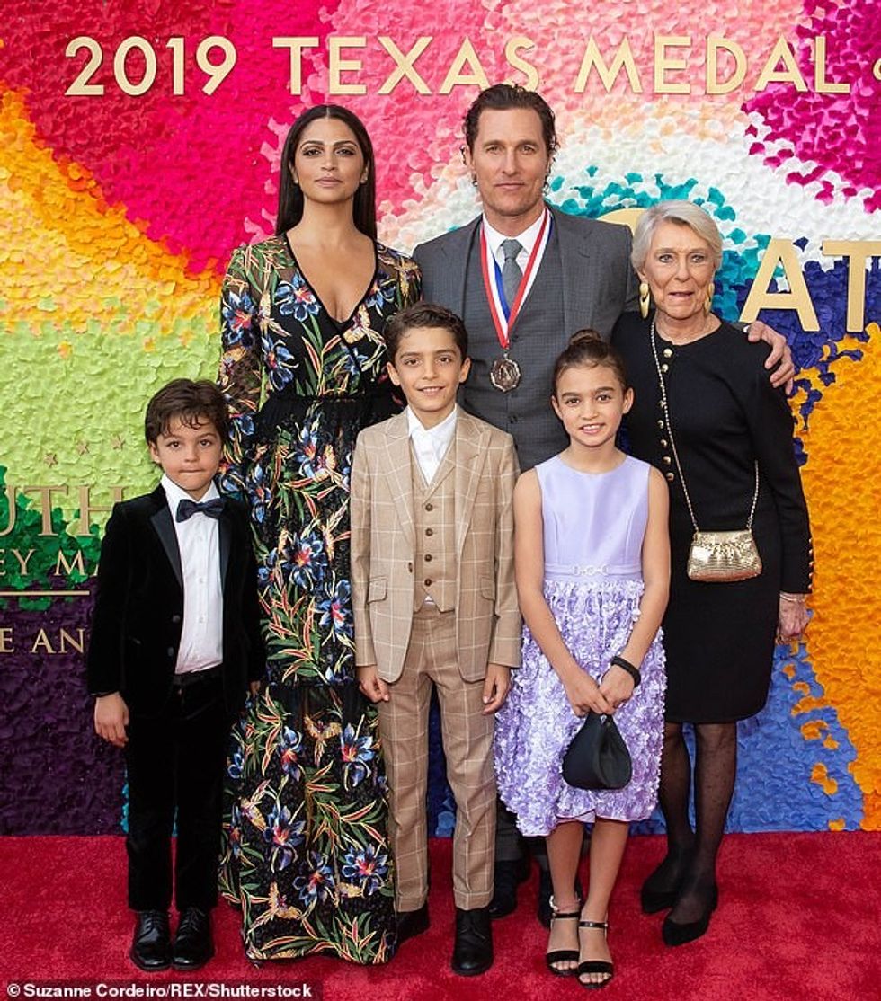 34774404 8874427 Family man The McConaugheys are pictured with sons Livingston ei a 3 1603510415710