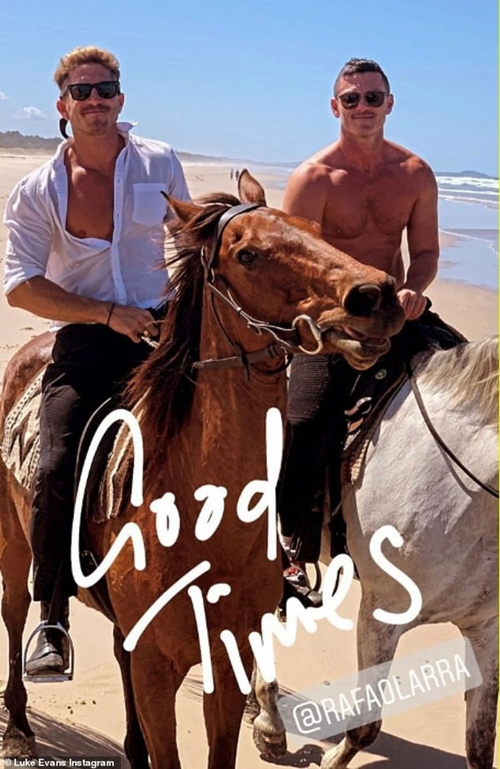 34989916 8892293 Good times Luke Evans and Rafael Olarra REFOLLOW one another on a 7 1603962684942