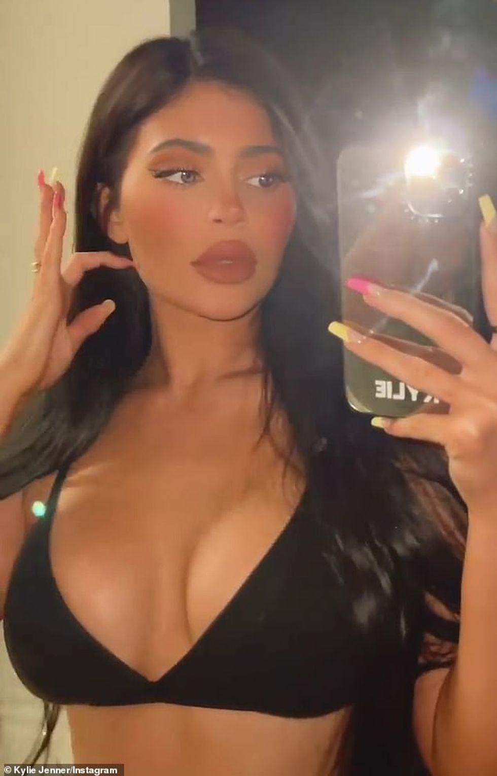 39644802 9289135 Curvy Her ample bosom was barely contained by the smooth black f m 42 1614043762329