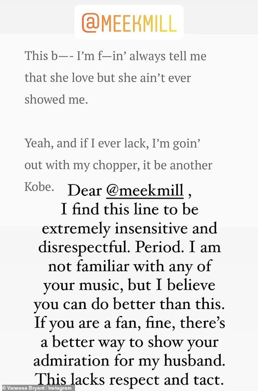 39650556 9289659 She wrote to Meek 33 on her Instagram Story Dear meekmill I find m 128 1614061120794