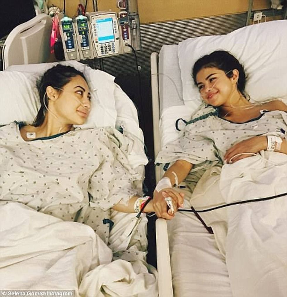 451053D700000578 4952470 Bonded In September Selena shared a photo of her and beautiful f a 50 1507425231957