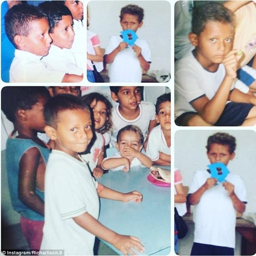 467D9F1800000578 5096443 Growing up in Nova Venecia in Brazil Richarlison made sure to ke a 33 1511045916883