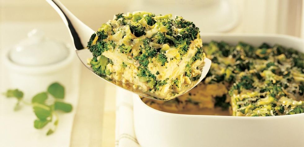 478105 1 eng GB baked broccoli and parmesan eggs