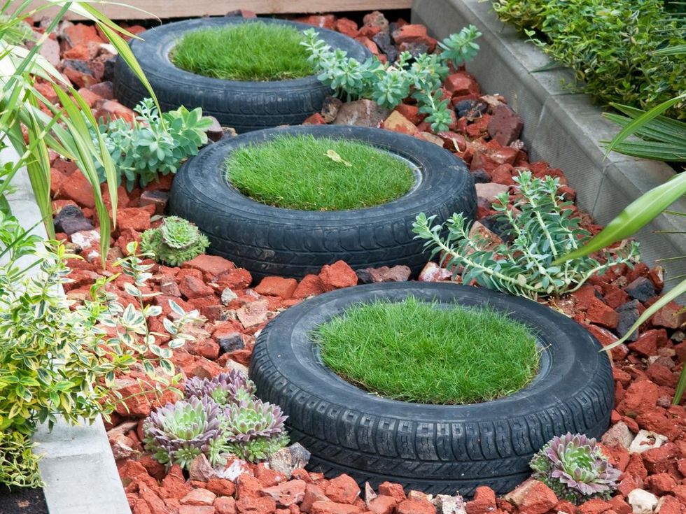 48 ideas for recycling old pallets tires and even the whole cars 1
