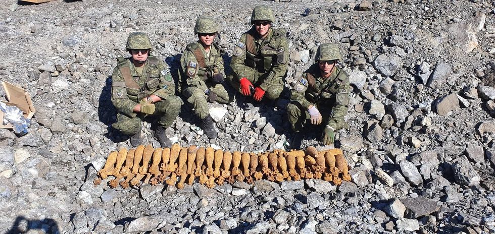 5. FSK ja demolon mbi 200 mjeteve eksplozive të pashpërthyera