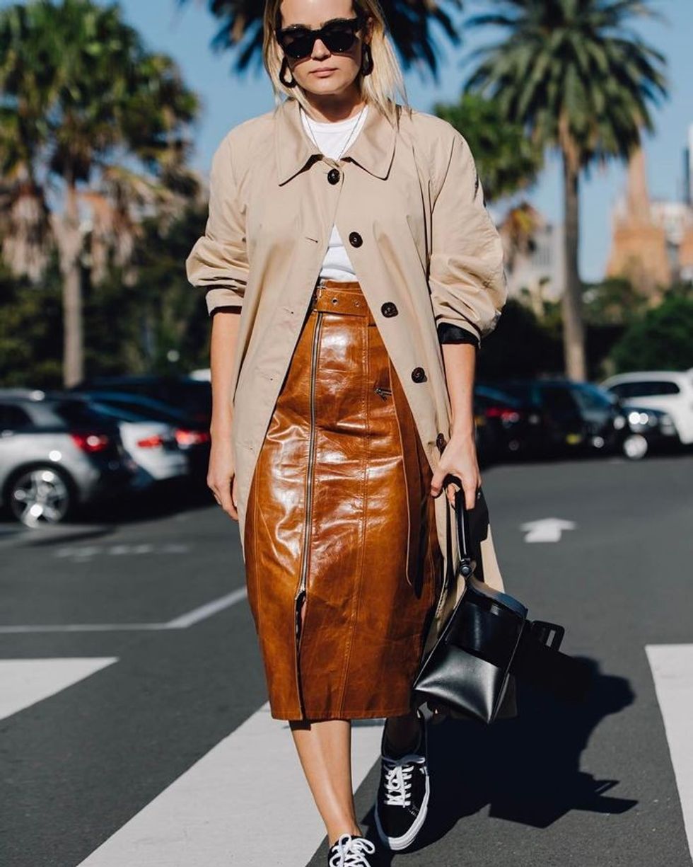 5 ways to wear a leather skirt for summer 82716 1528761168269 main.c