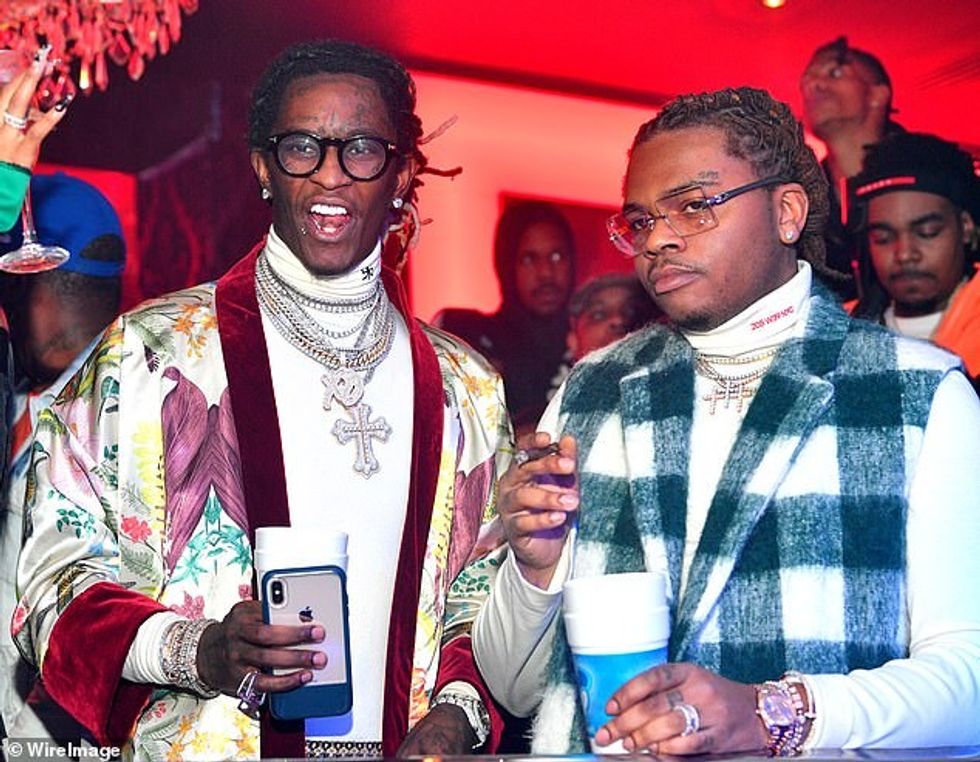 57616691 11314547 A Rappers Young Thug and Gunna right were both arrested The pair m 33 1665720089172