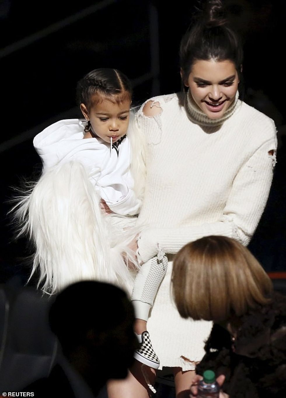 58895181 10902273 so sweet Kendall is pictured holding her niece North West at a l m 15 1654818203876