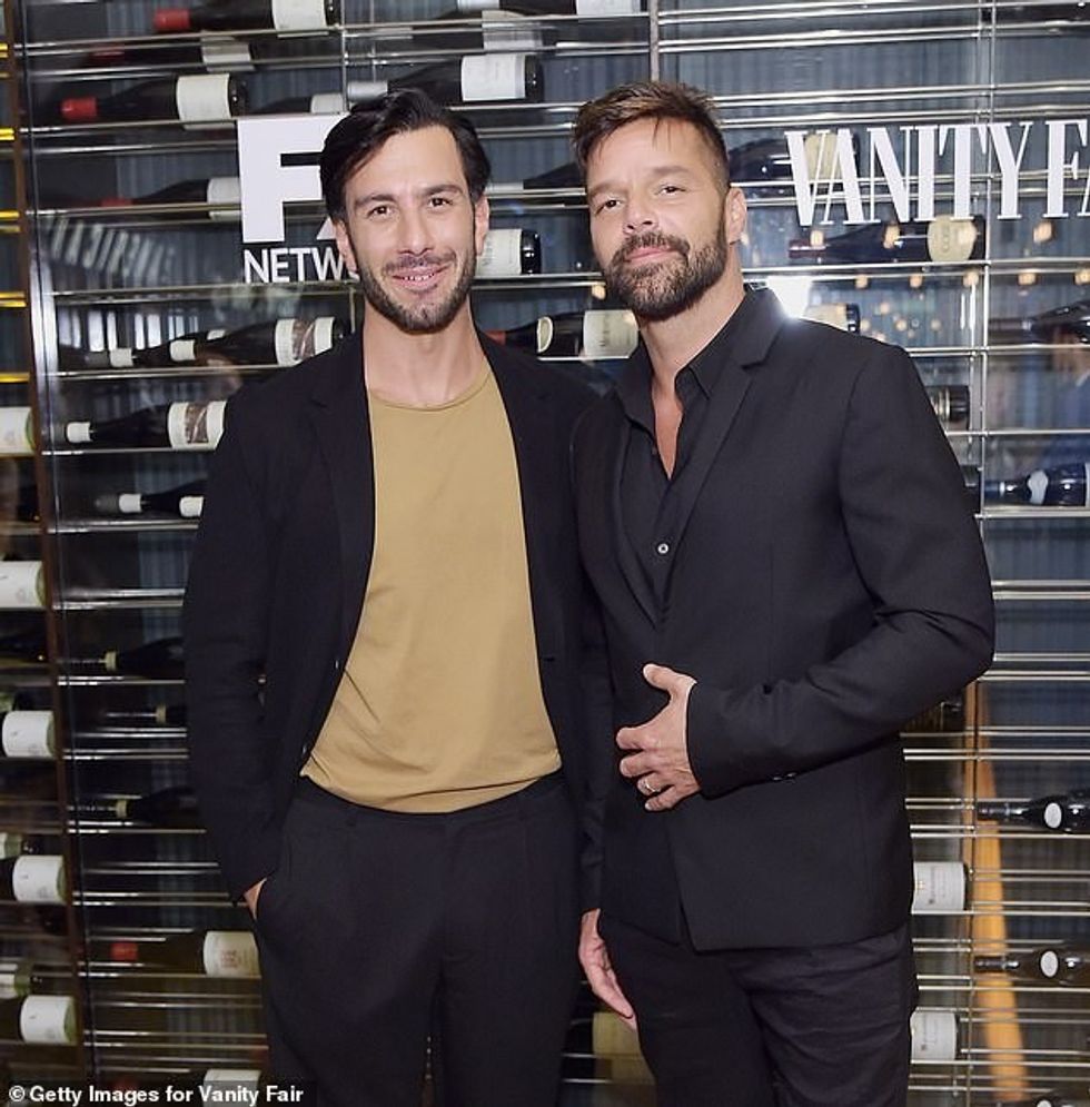 59800951 11019041 Ricky Martin right and painter Jwan Yosef left have been married m 18 1657927897991