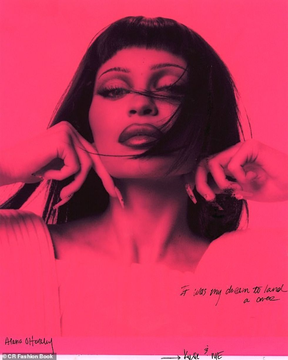 62453943 11216701 Dream come true In her own handwriting on one of the images Kyli a 5 1663261805270