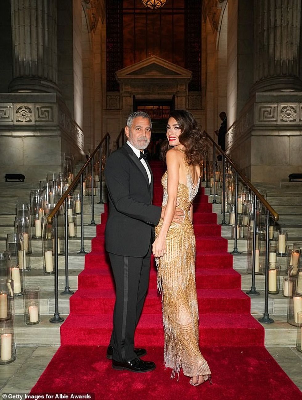 63595945 11328045 Power couple Mr and Mrs Clooney attend the Clooney Foundation Fo a 44 1666107534541