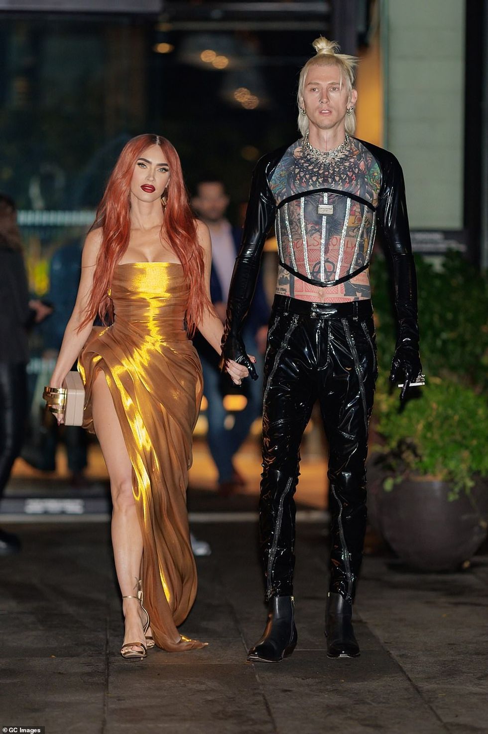 63854193 11355237 Holding hands The duo were seen holding hands as they arrived to a 38 1666763571707