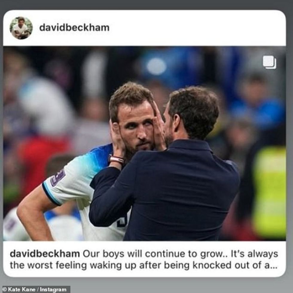 65481617 11527397 Wise words She then shared a post from David Beckham 47 who offe a 52 1670806776366