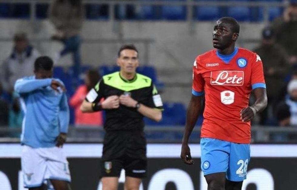 7073 irrati su cori anti koulibaly stop definitivo alla partita sarebbe stato segnale forte