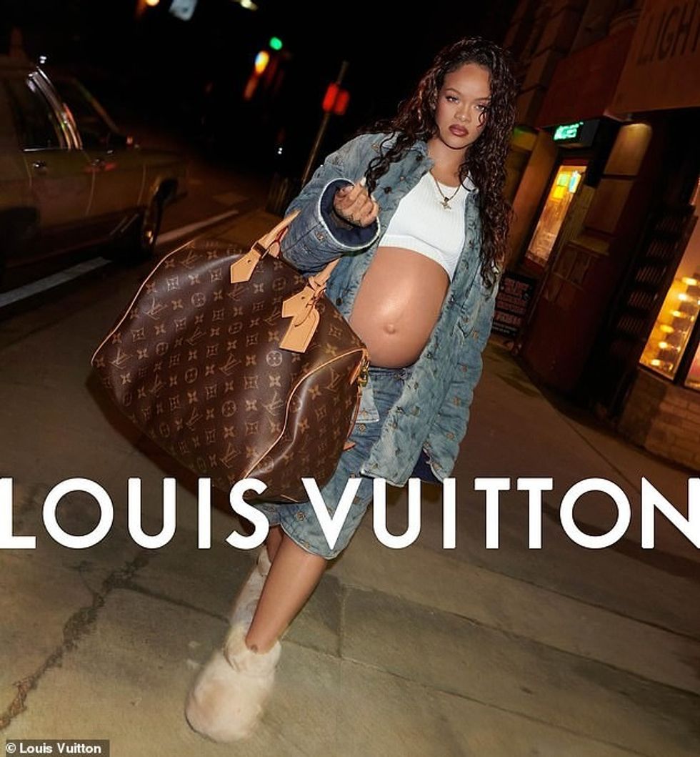 72546963 12235229 Rihanna proudly showcased her growing baby bump in a new Louis V m 17 1687796193273