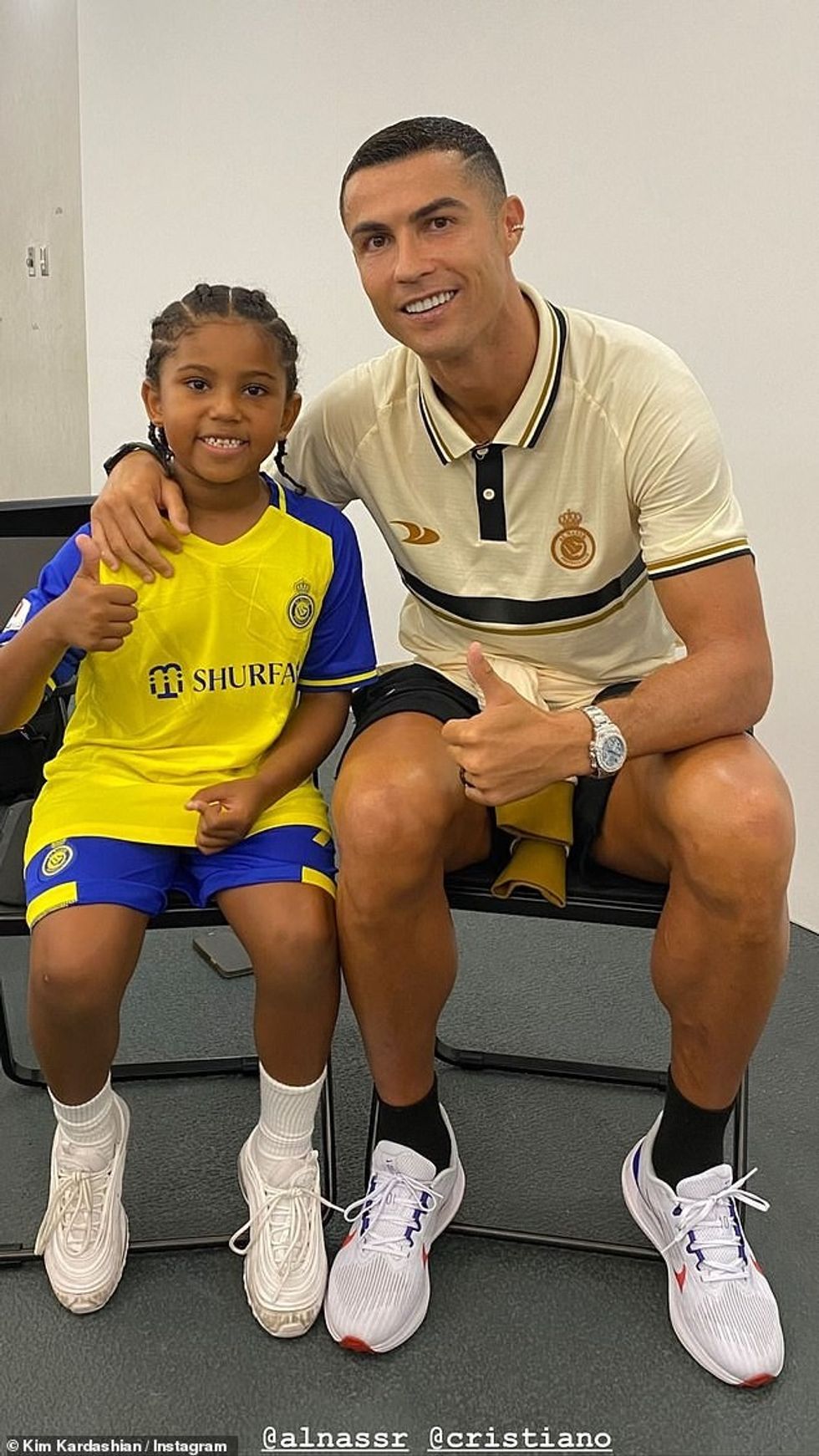 73621421 12342741 Saint got to hang out with his idol Cristiano Ronaldo who plays a 102 1690427028261