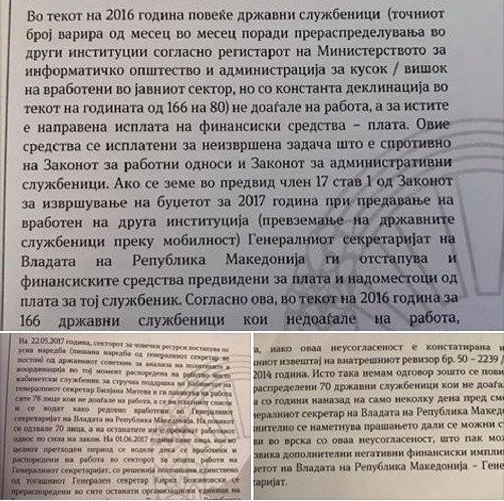 78 zyrtare marrin rroga pa shkuar ne pune dokument